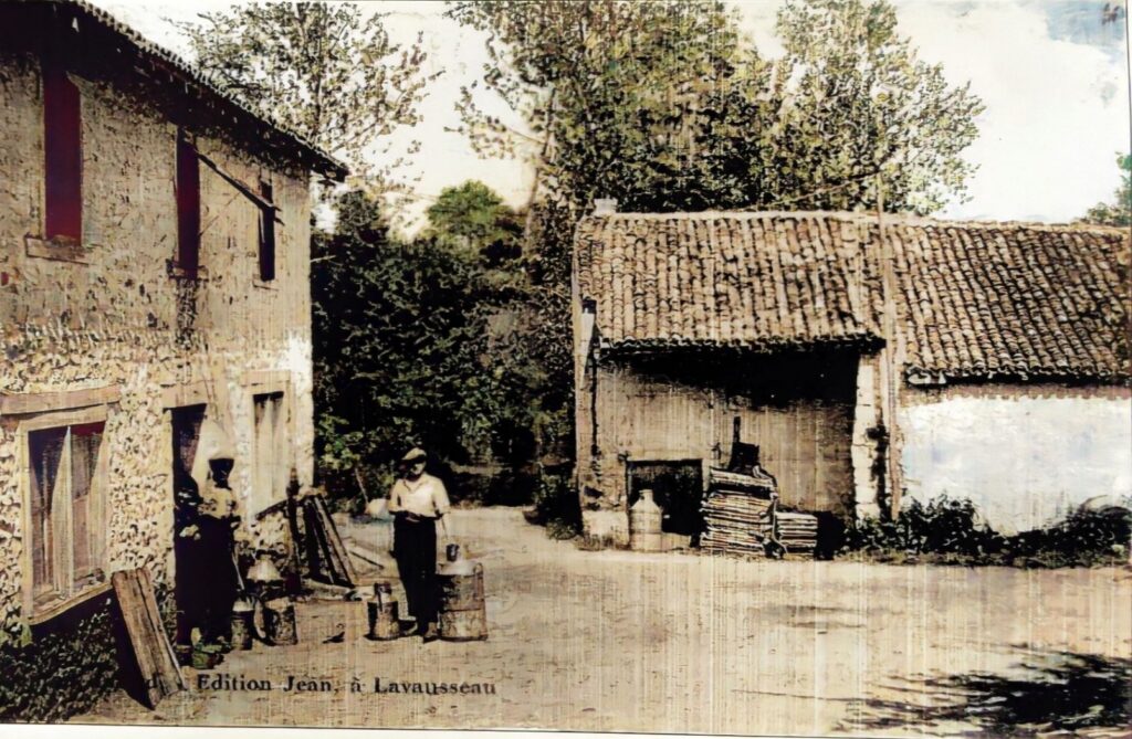 Vue de la ferme de Cheveufeu