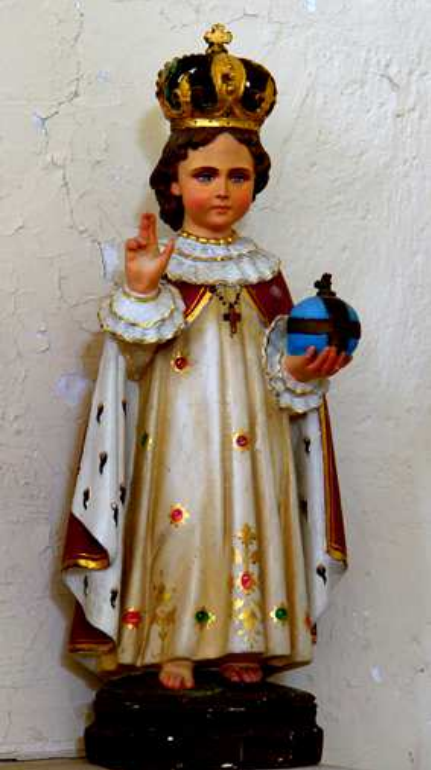 Statuette de l'Enfant Jésus de Prague
