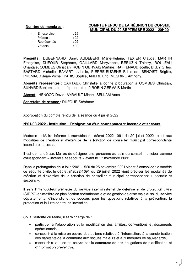 thumbnail of Procès-Verbal CM – 20220920