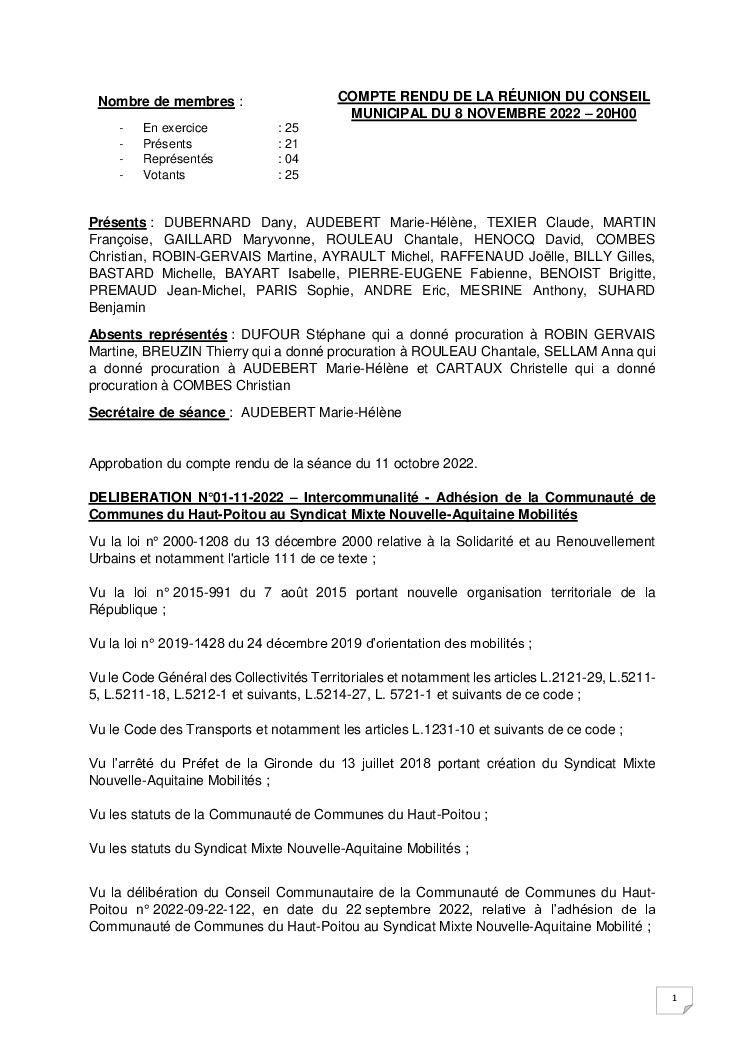 thumbnail of Procès-Verbal CM – 20221108
