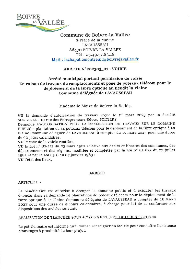thumbnail of ARRETE-VOIRIE-202303_01-SOGETREL-POSE-14-POTEAUX-TELECOM-LAV