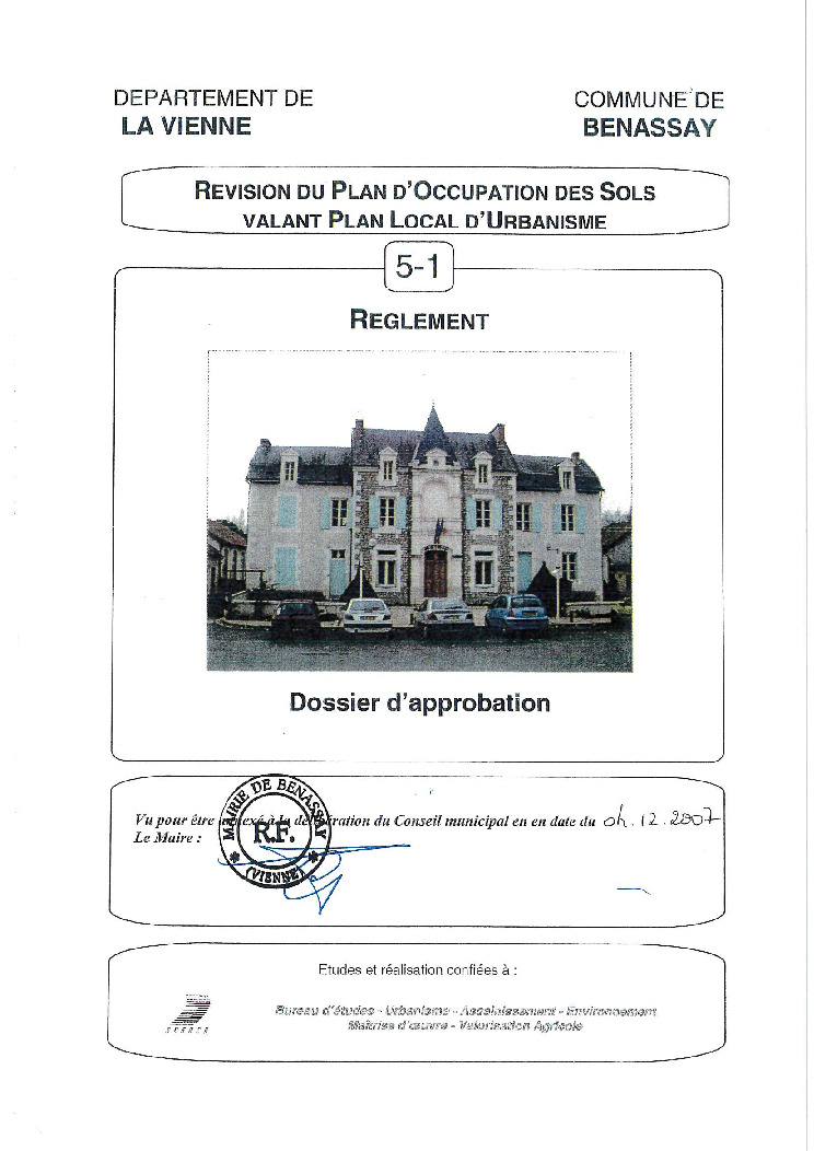 thumbnail of PLU – Benassay
