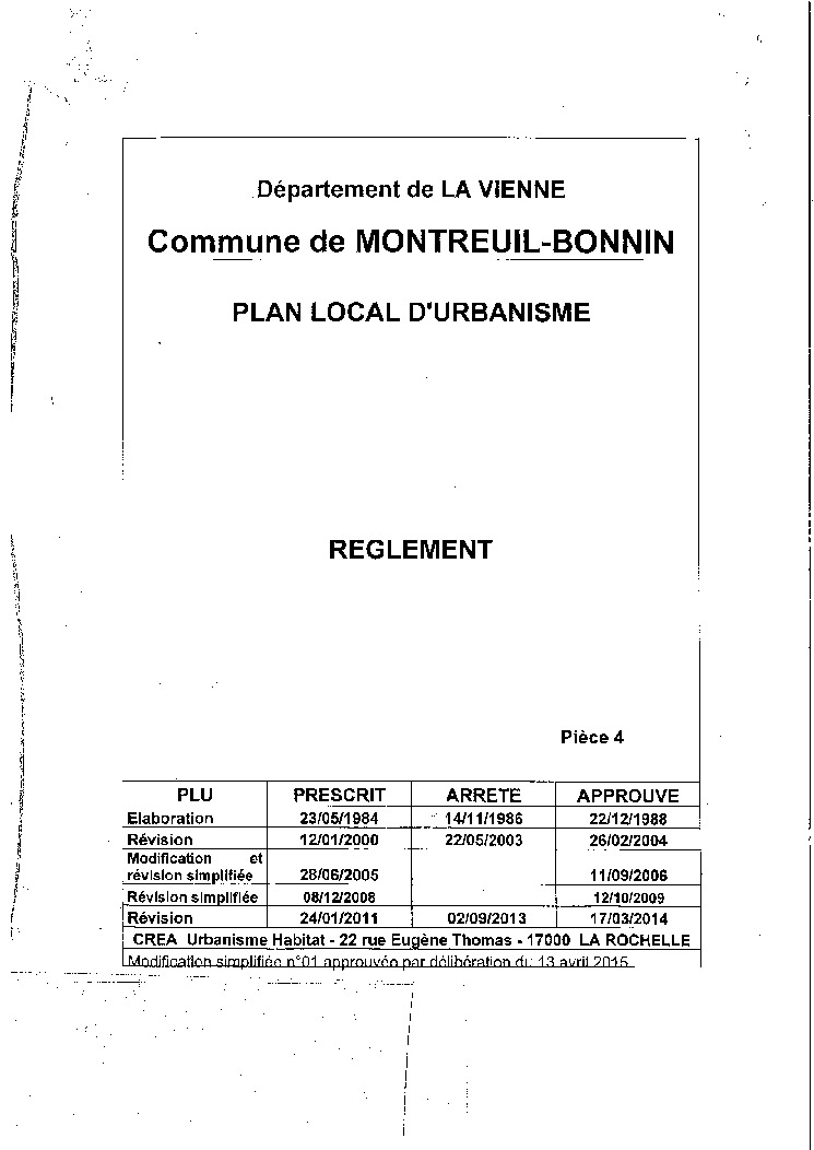 thumbnail of PLU – Montreuil-Bonnin