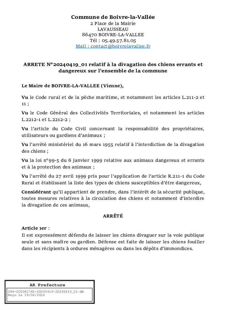 thumbnail of AR 20240419_01 – Divagation de chiens