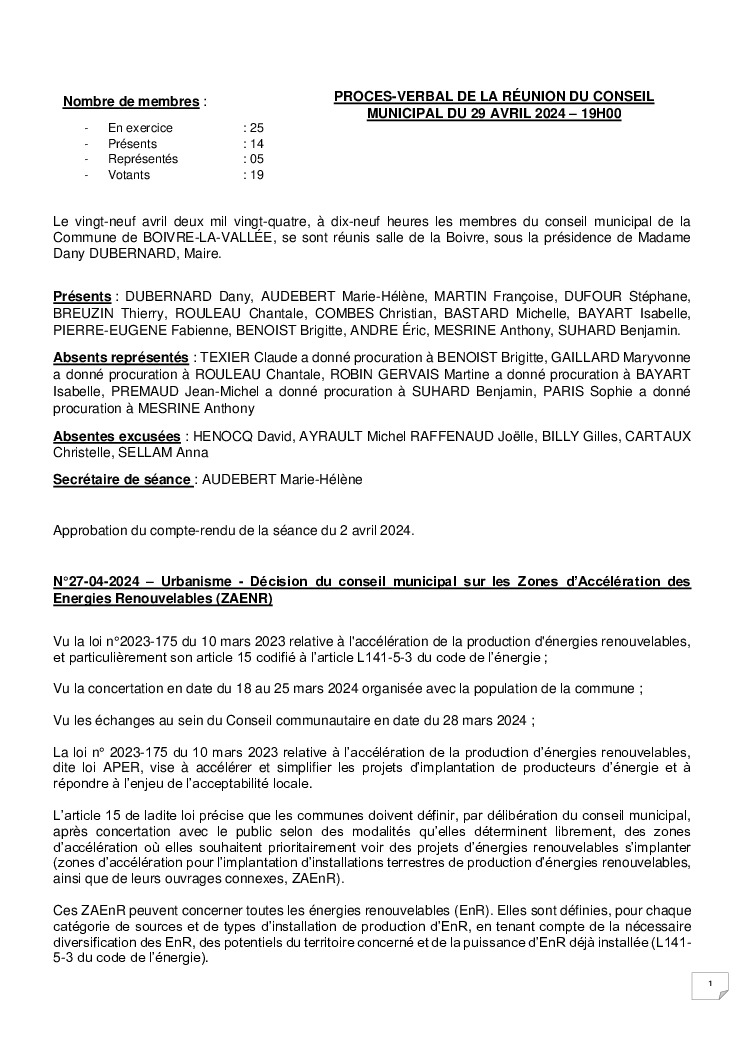 thumbnail of Procès-Verbal CM – 20240429