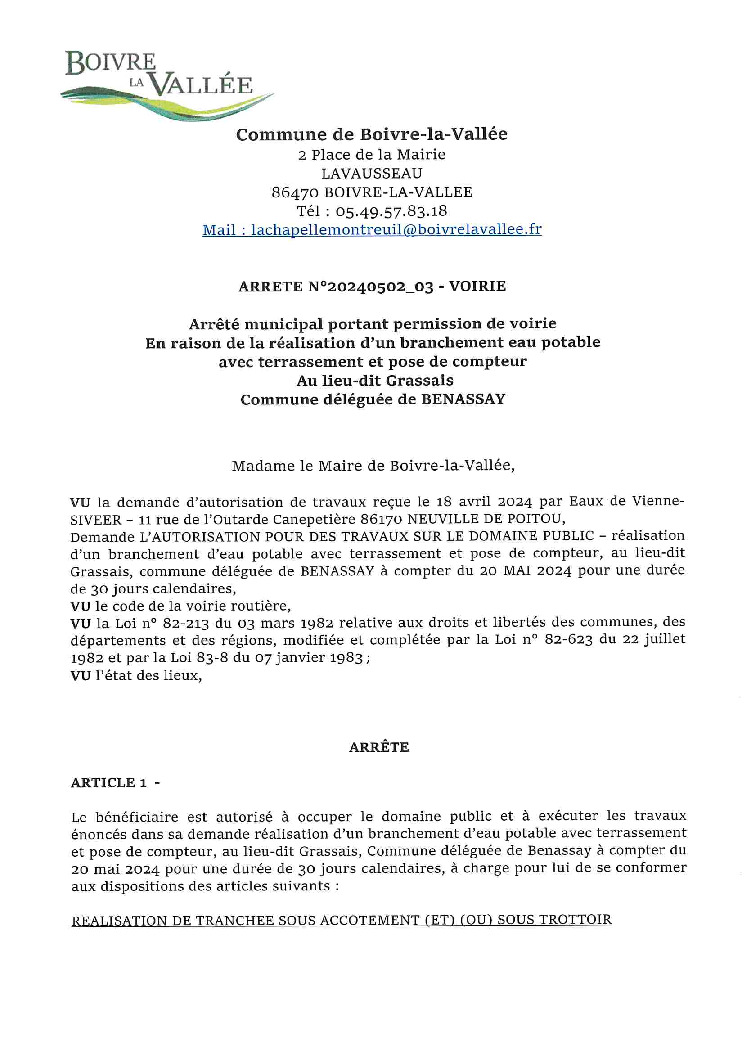 thumbnail of ARRETE-PERMISSION-VOIRIE-N°-20240502_03-SIVEER-BRANCHEMENT-EAU-GRASSAIS-BEN
