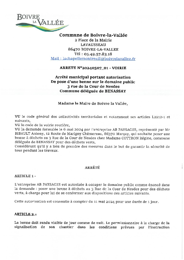 thumbnail of ARRETE-VOIRE-N°20240507_01-AB-PAYSAGES-POSE-BENNE-3-RUE-DE-LA-COUR-DE-NEDES-BEN