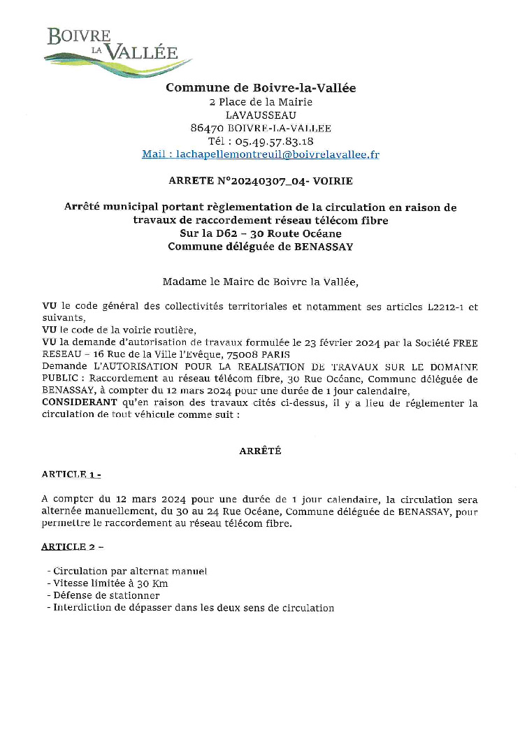 thumbnail of ARRETE-VOIRIE-20240307_04-FREE-RACCORDEMENT-FIBRE-D62-30-OCEANE-BENASSAY
