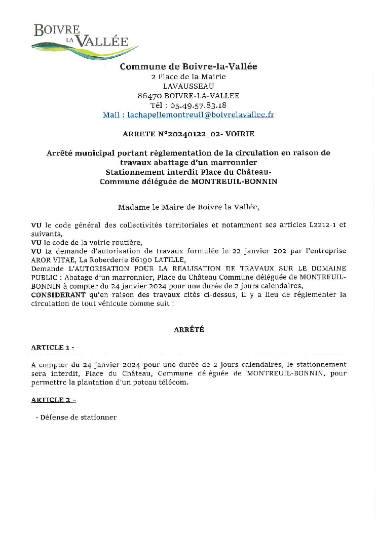 thumbnail of ARRETE-VOIRIE-N°20240122_02-STATIONNEMENT-INTERDIT-ABATTAGE-MARRONNIER-PLACE-DU-CHATEAU-MB
