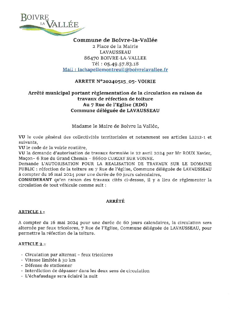 thumbnail of ARRETE-VOIRIE-N°20240515_05-MR-ROUX-REFECTION-TOITURE-7-RUE-DE-L-EGLISE-LAV