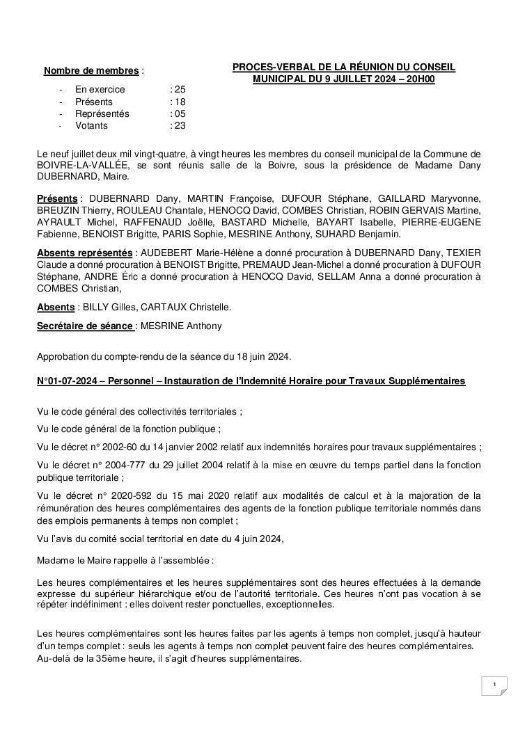 thumbnail of Procès-Verbal CM – 20240709