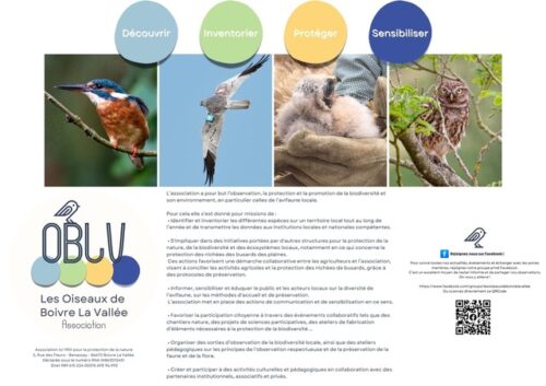 OBLV – LES OISEAUX DE BOIVRE-LA-VALLÉE