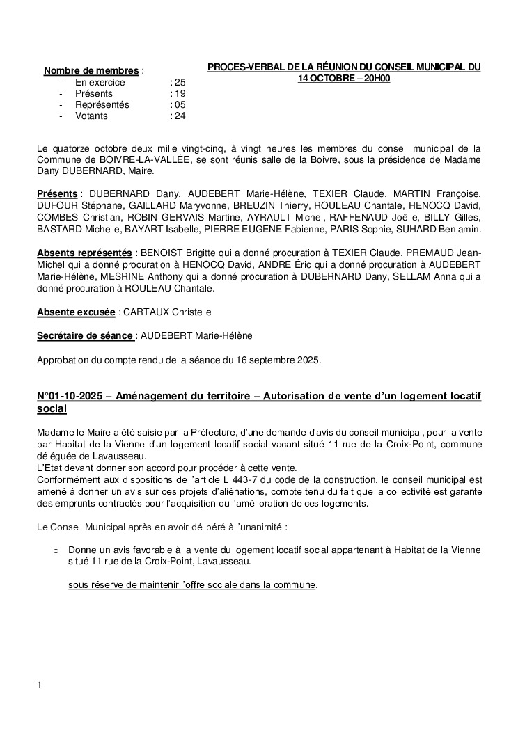 thumbnail of Procès-Verbal CM – 2021014